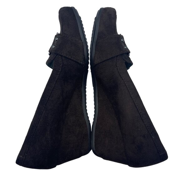 Marc Fisher Atlas 2 Wedge Loafer Slip On Brown Size 6 Chocolate - Picture 7 of 12